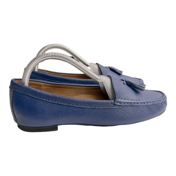 Driver Club Murray Hill Leather Loafer Blue 8.5 - Picture 5 of 16